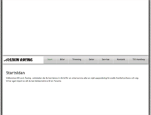 Tablet Screenshot of levinracing.se